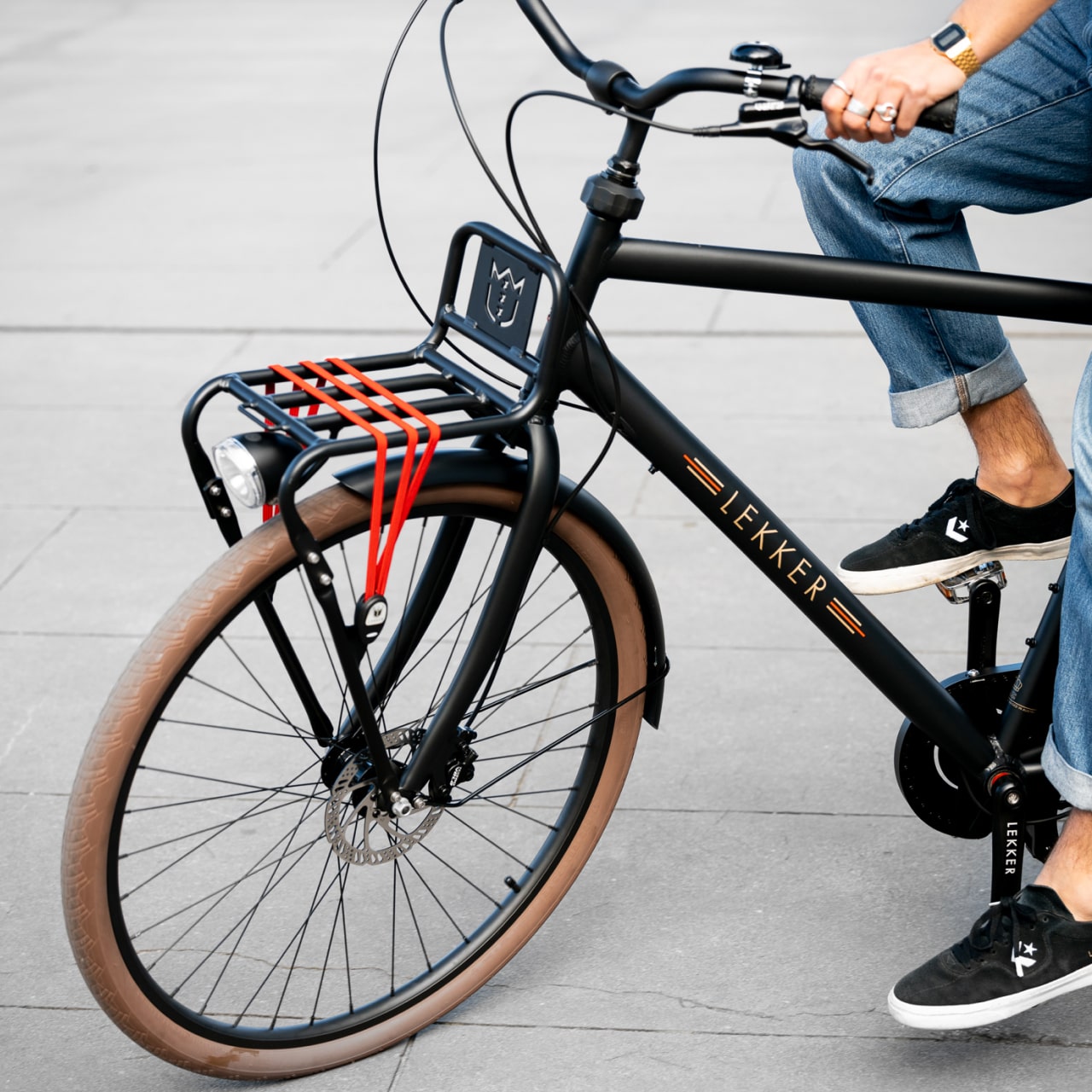Jordaan step over conventional bike black
