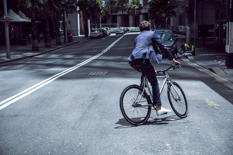 Lekker Bikes Amsterdam on Melbourne bike path