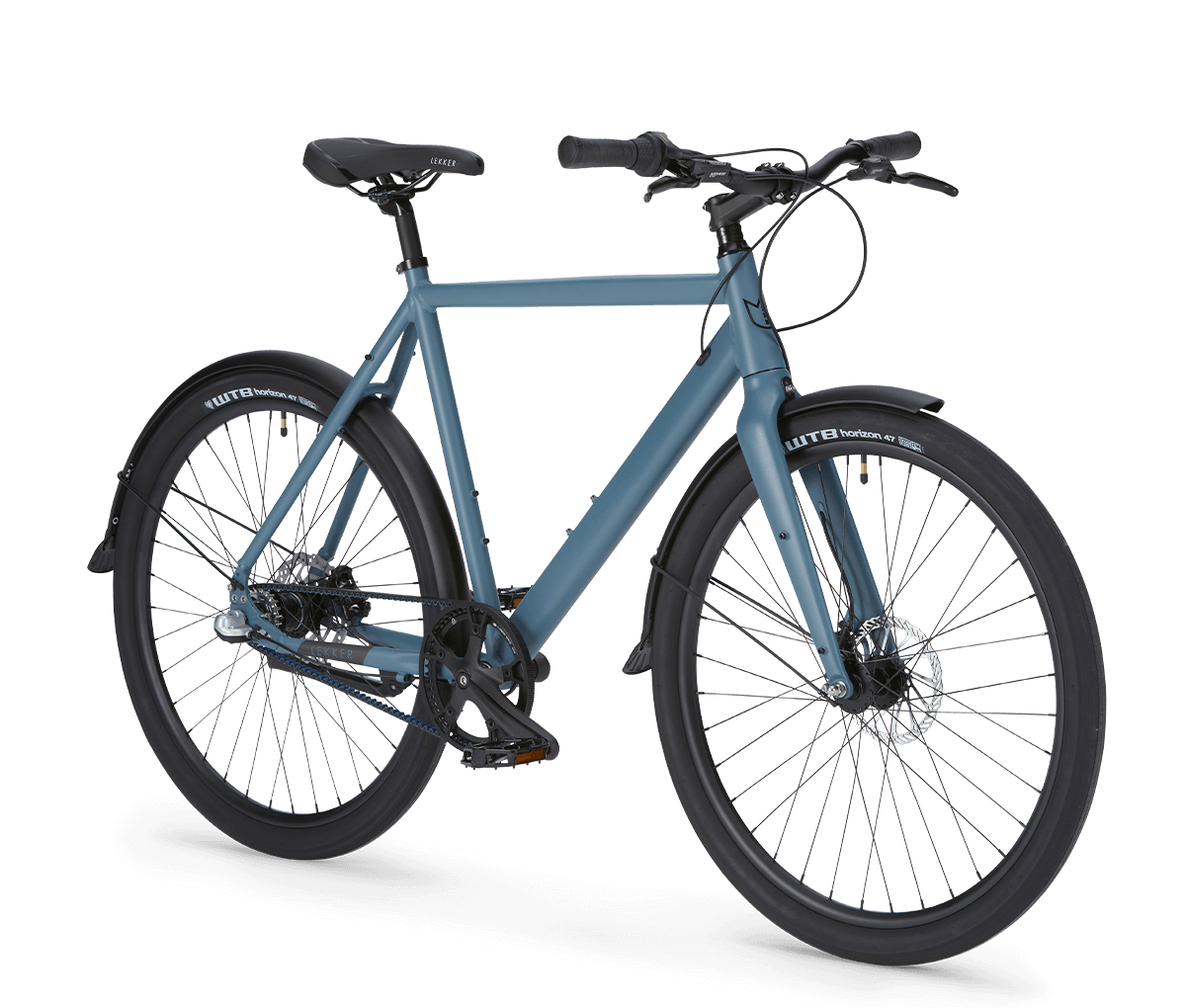 Amsterdam conventional Lekker Bike in Concrete Blue 